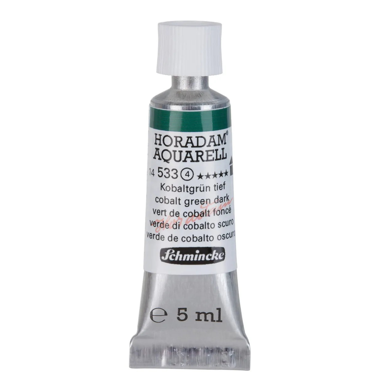 Schmincke Horadam akvarellfärg 5 ml – Cobalt green dark 533