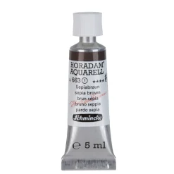 Schmincke Horadam akvarellfärg 5 ml – Sepia brown 663