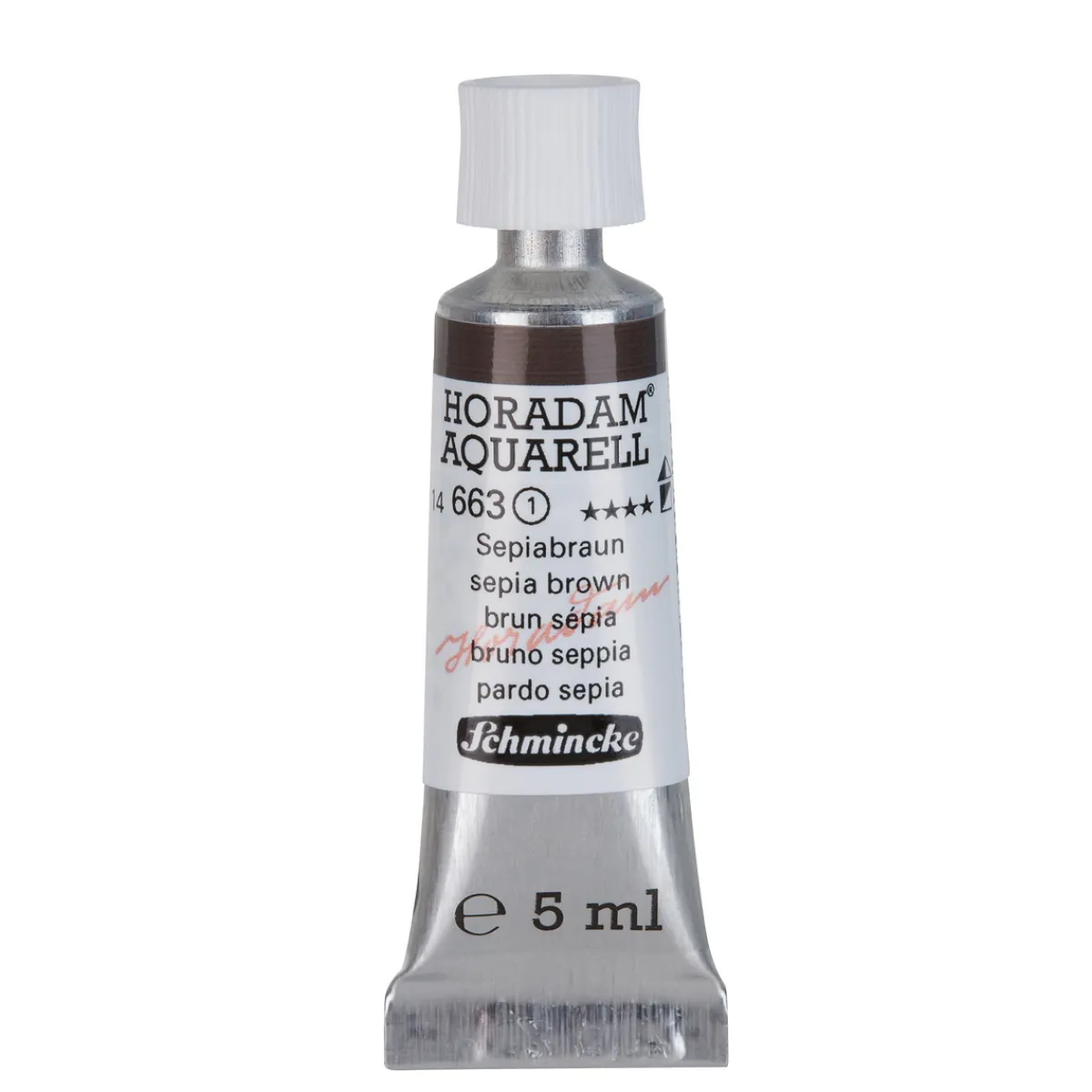 Schmincke Horadam akvarellfärg 5 ml – Sepia brown 663