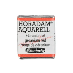 Schmincke Horadam akvarellfärg ½ kopp – Geranium red 341 | Akvarell- & Vattenfärger