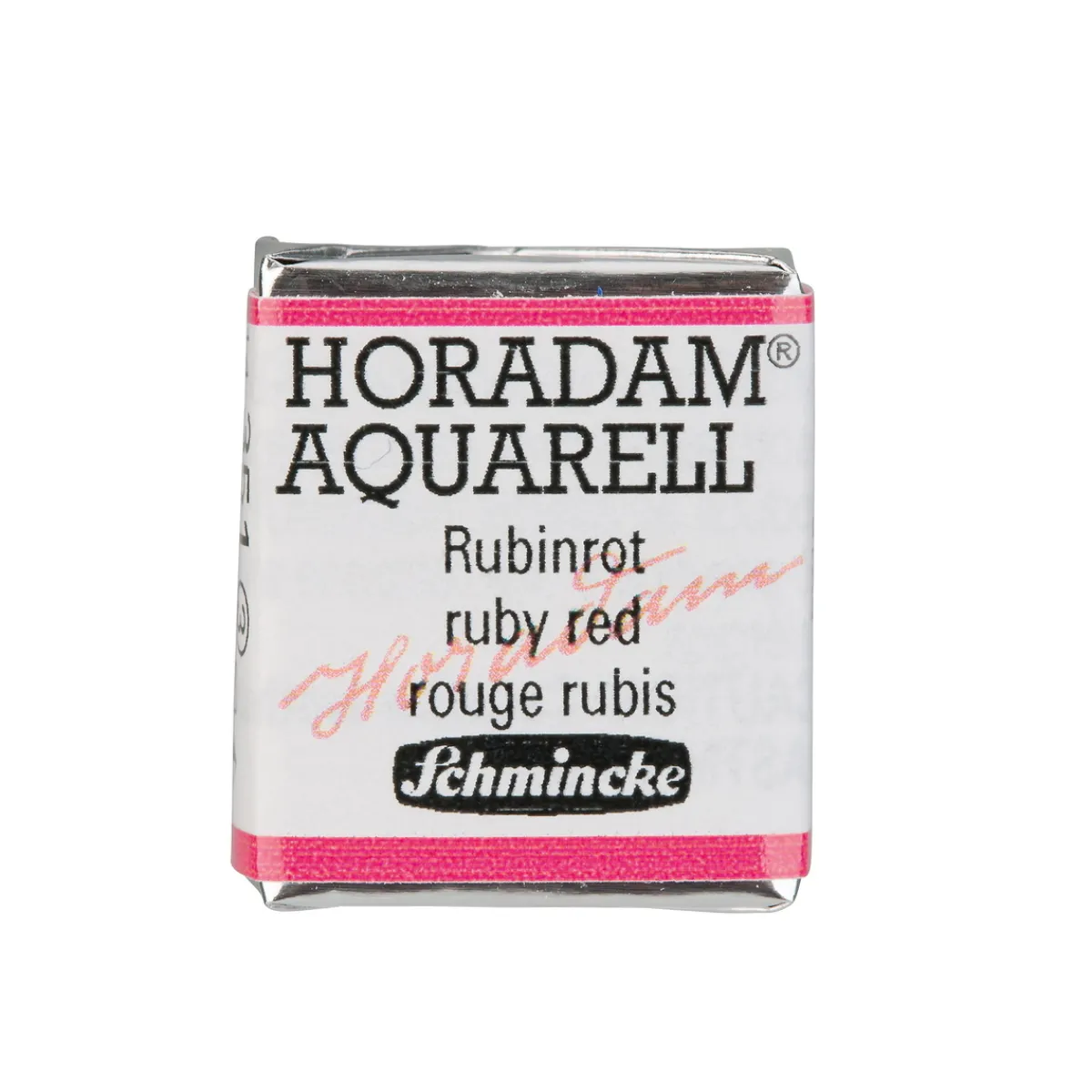 Schmincke Horadam akvarellfärg ½ kopp – Ruby red 351 | Akvarell- & Vattenfärger