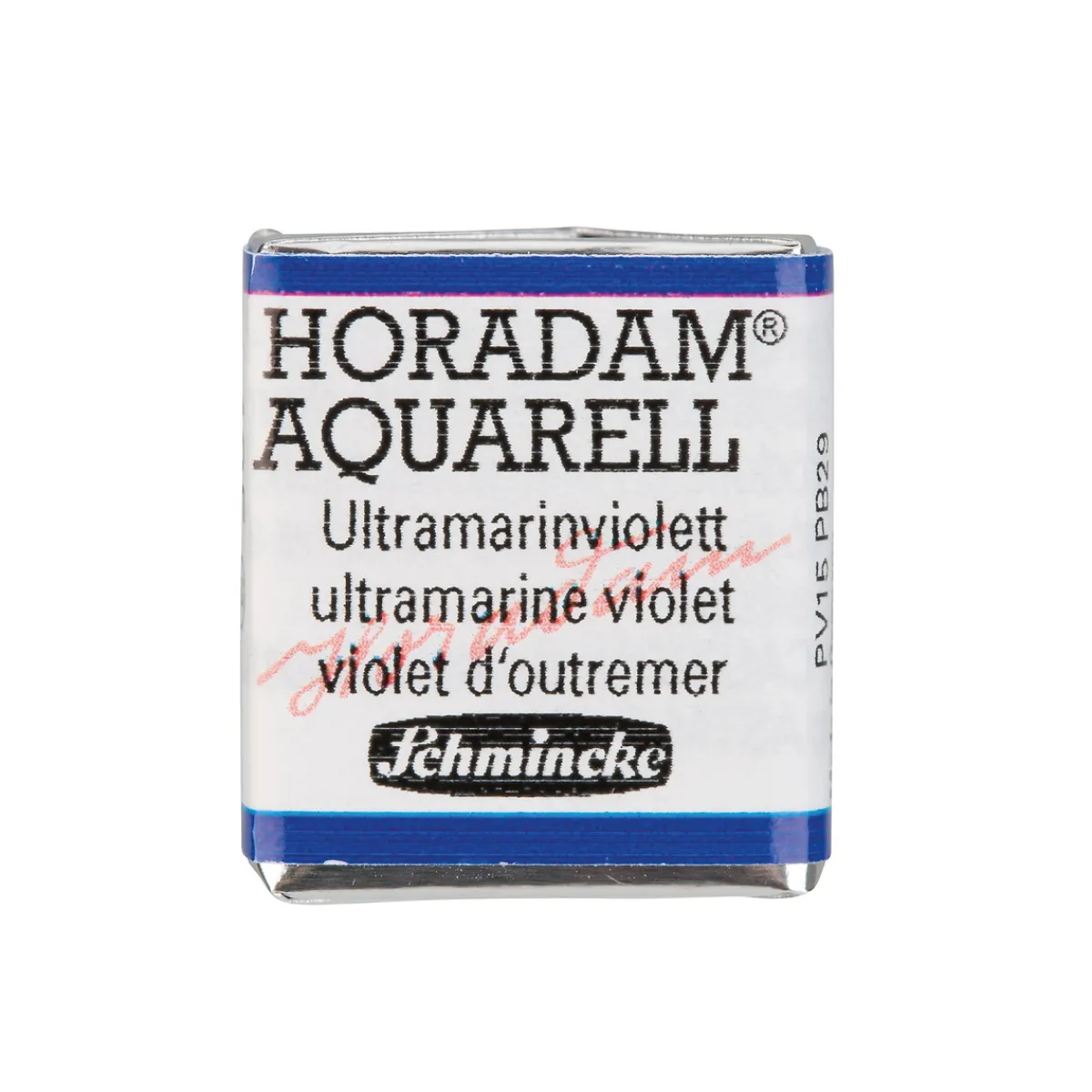 Schmincke Horadam akvarellfärg ½ kopp – Ultramarine violet 495 | Akvarell- & Vattenfärger