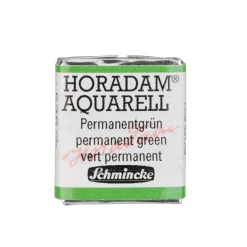 Schmincke Horadam akvarellfärg ½ kopp – Permanent green 526