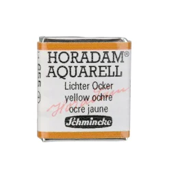 Schmincke Horadam akvarellfärg ½ kopp – Yellow ochre 655 | Akvarell- & Vattenfärger