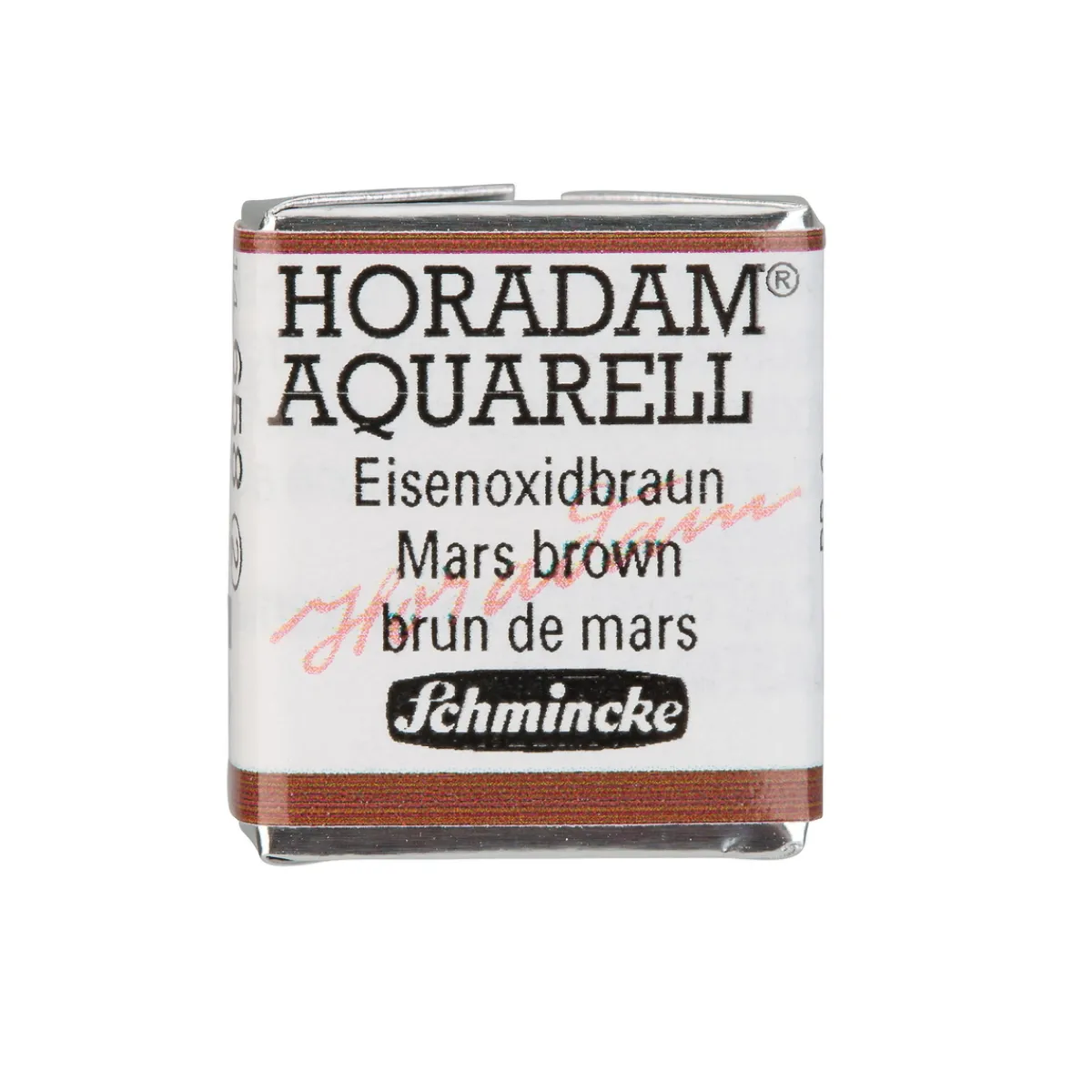 Schmincke Horadam akvarellfärg ½ kopp – Mars brown 658 | Akvarell- & Vattenfärger
