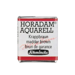 Schmincke Horadam akvarellfärg ½ kopp – Madder brown 670 | Akvarell- & Vattenfärger