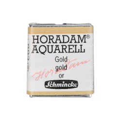 Schmincke Horadam akvarellfärg ½ kopp – Gold 893 | Akvarell- & Vattenfärger