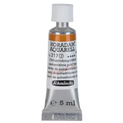 Schmincke Horadam akvarellfärg 5 ml – Quinacridone gold hue 217
