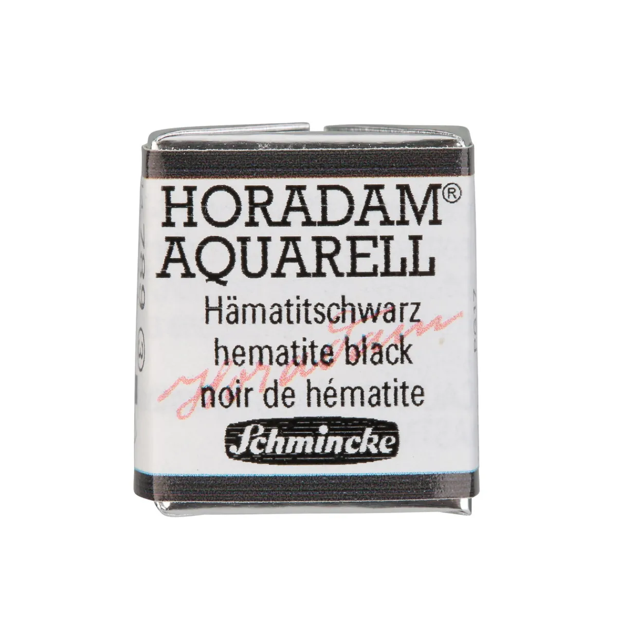 Schmincke Horadam akvarellfärg ½ kopp – Mars black 791
