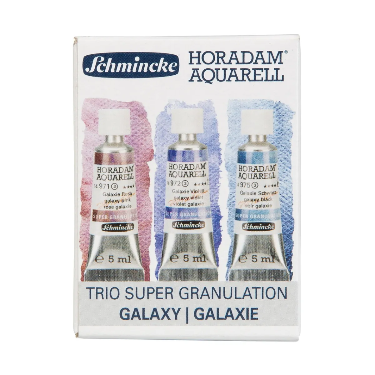 Schmincke Horadam Supergranulation akvarellfärg – 3×5 ml Galaxy Colours | Akvarell- & Vattenfärger