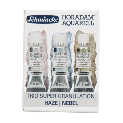 Schmincke Horadam Supergranulation akvarellfärg – 3×5 ml Haze Colours | Akvarell- & Vattenfärger