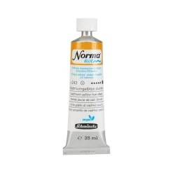 Schmincke Norma Blue vattenlöslig oljefärg 35 ml Indian yellow 21248