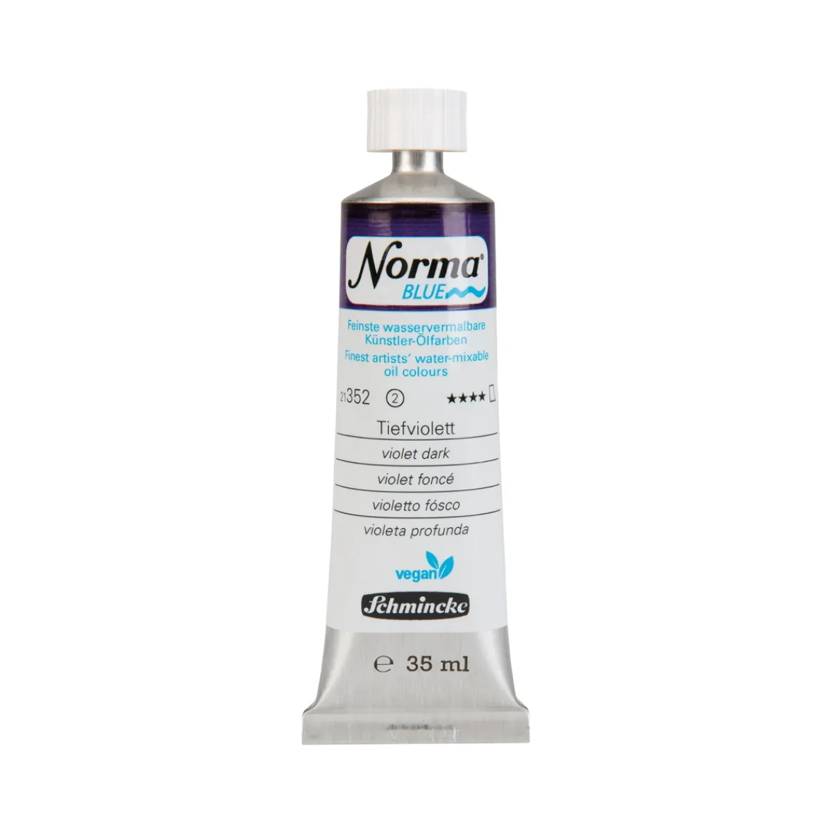 Schmincke Norma Blue vattenlöslig oljefärg 35 ml Violet dark 21352 | Oljefärger