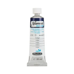Schmincke Norma Blue vattenlöslig oljefärg 35 ml Prussian blue 21418