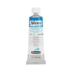 Schmincke Norma Blue vattenlöslig oljefärg 35 ml Cobalt turquoise hue 21425