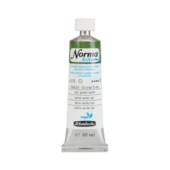 Schmincke Norma Blue vattenlöslig oljefärg 35 ml Natural green earth 21519 | Oljefärger
