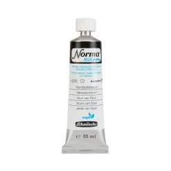 Schmincke Norma Blue vattenlöslig oljefärg 35 ml Vandyke brown 21626 | Oljefärger