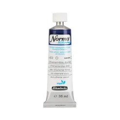 Schmincke Norma Blue vattenlöslig oljefärg 35 ml Ultramarine blue deep 21402
