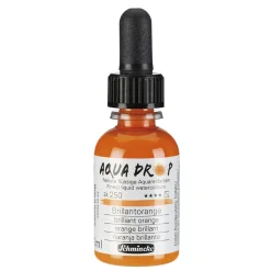 Schmincke Schminke Aqua Drop 30 ml Brilliant Orange 250 | Akvarell- & Vattenfärger