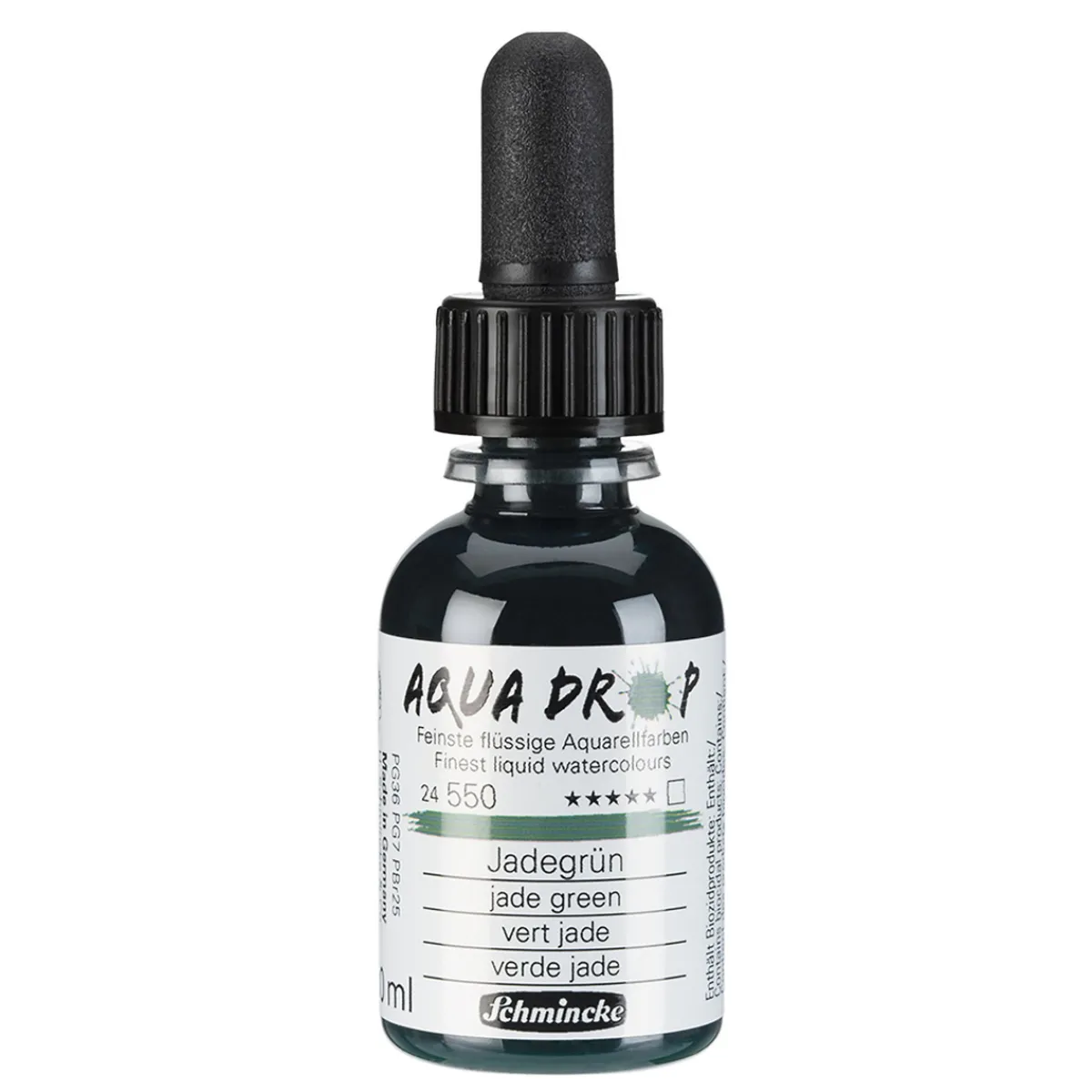 Schmincke Schminke Aqua Drop 30 ml Jade Green 550 | Akvarell- & Vattenfärger