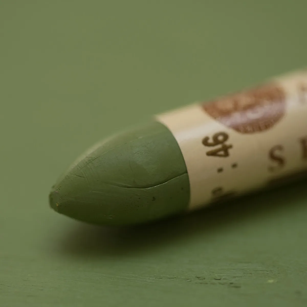 Sennelier Artist Oil Pastel oljepastellkrita Olive green 046 | Kritor