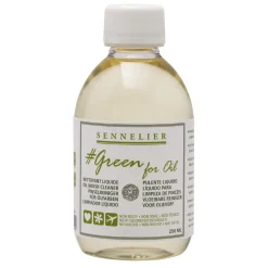 Sennelier Green for Oil Brush Wash, penseltvätt för oljefärg, 250 ml | Målarmedier