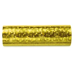 PartyDeco Serpentiner i härligt glittrande guld, 18 st, 3,8 m | Barn Festartiklar