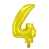 Panduro Hobby Sifferballong 4 guld 32 cm | Barn Ballonger