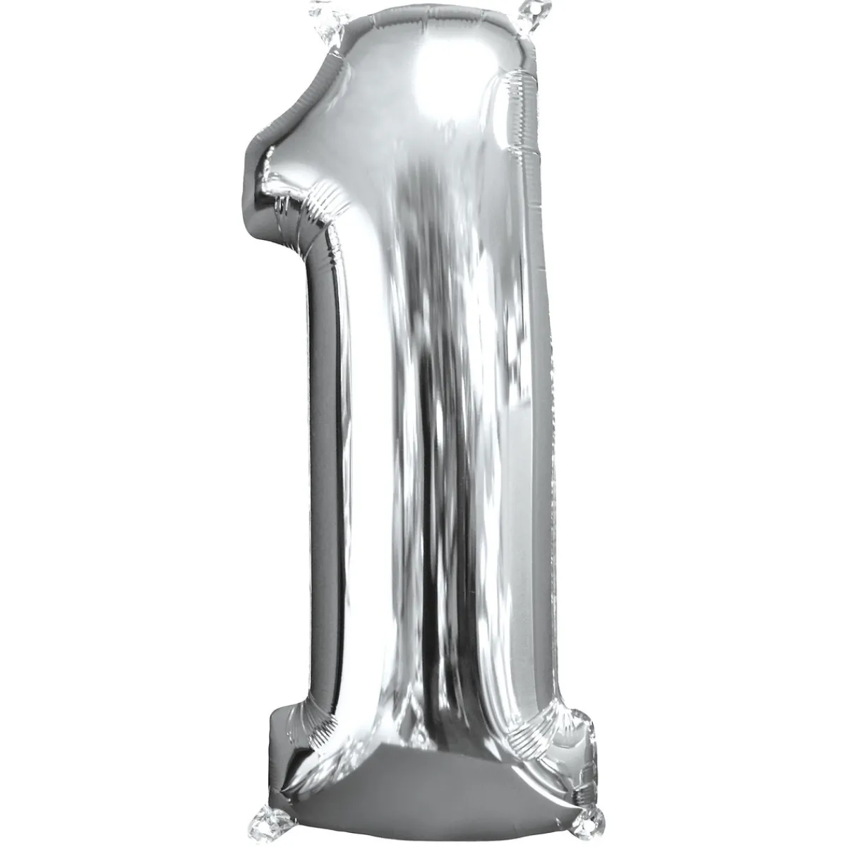 Barn Amscan Sifferballong 4 Silver 66 cm