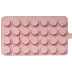 Panduro Hobby Silikonform 28 smileys av alla sorter! Gjutform för livsmedel, betong, resin m.m. 20×11×1,5 cm | Silikonform