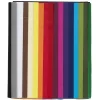 Panduro Hobby Silkespapper 68 ark à 70×50 cm, basfärger. 17 färger, 4 av var. 14 g/m²