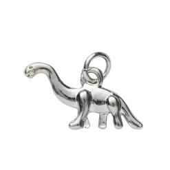 Panduro Jewellery Silverfärgat hänge charm dinosaurie brontosaurus 20×10 mm