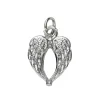 Panduro Jewellery Silverfärgat hänge charm änglavingar 12×16 mm