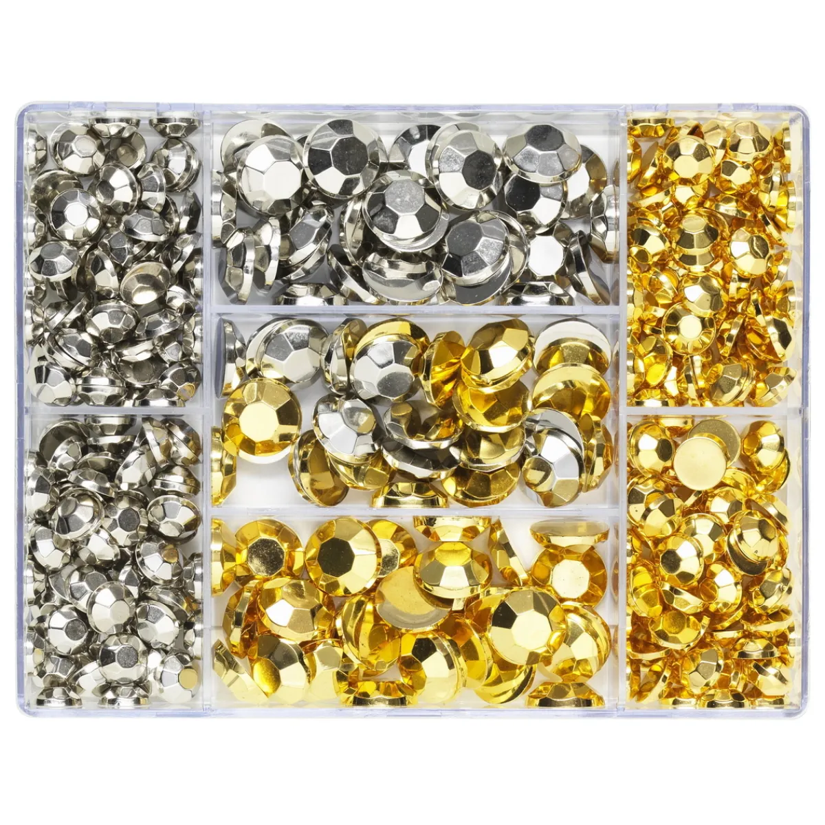 Panduro Hobby Silver / guld dekorsten 330 st | Dekorstenar