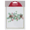 Panduro Design Självhäftande juletiketter, block à 12×15 cm, 18 ark med stora stickers | Etiketter