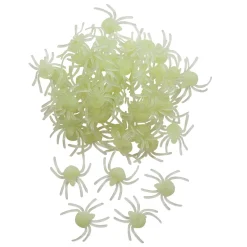 Panduro Hobby 50 självlysande / glow in the dark spindlar – spring för livet!