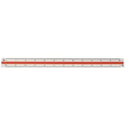 Oklassificerat Skalstock 30 cm – 1:100, 1:200, 1:300, 1:400, 1:500