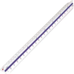 Oklassificerat Skalstock 30 cm – 1:25, 1:5, 1:10, 1:20, 1:50, 1:100 | Pennvässare & Linjaler