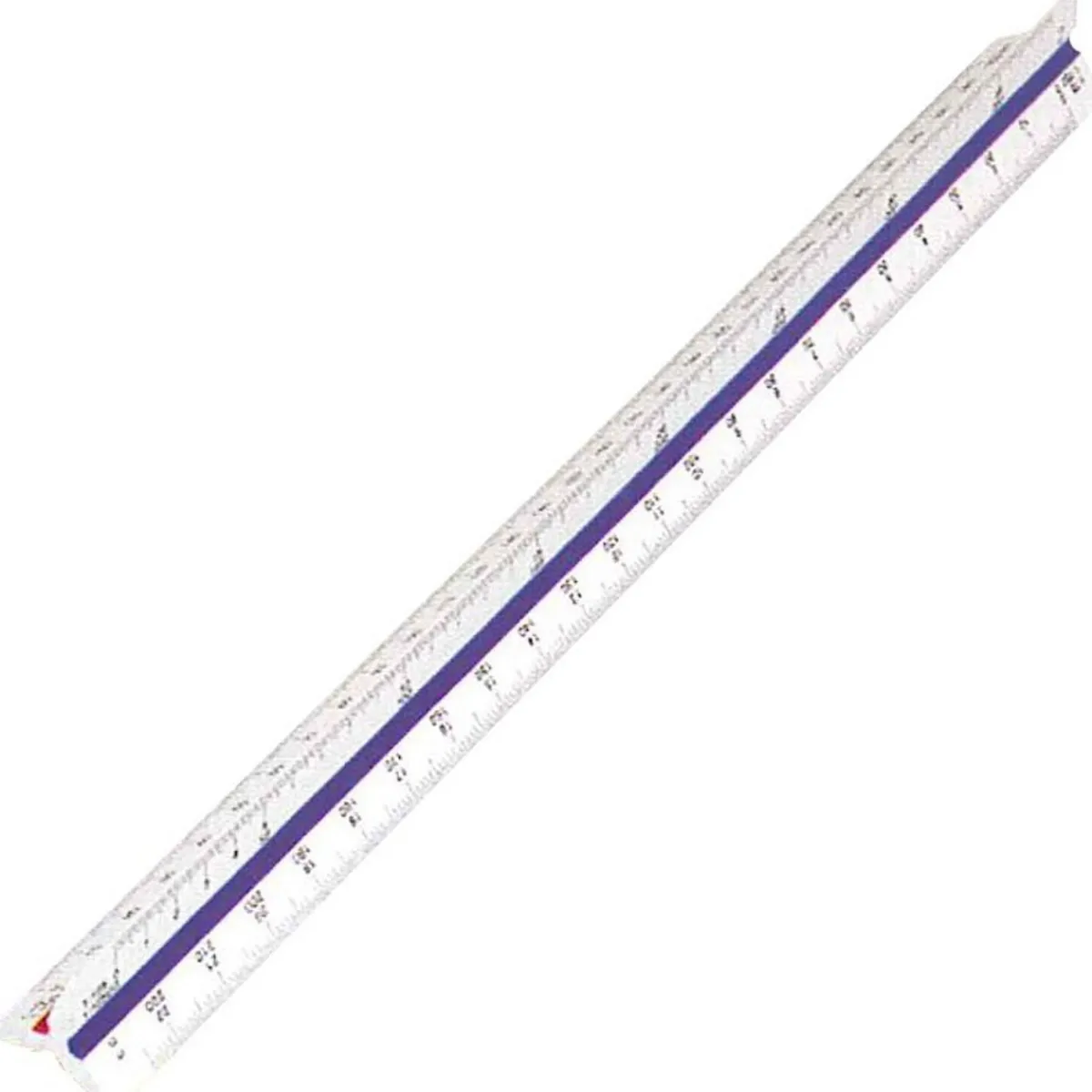 Oklassificerat Skalstock 30 cm – 1:25, 1:5, 1:10, 1:20, 1:50, 1:100 | Pennvässare & Linjaler