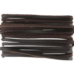 Panduro Jewellery Skinnband 3x3 mm 2 m brun