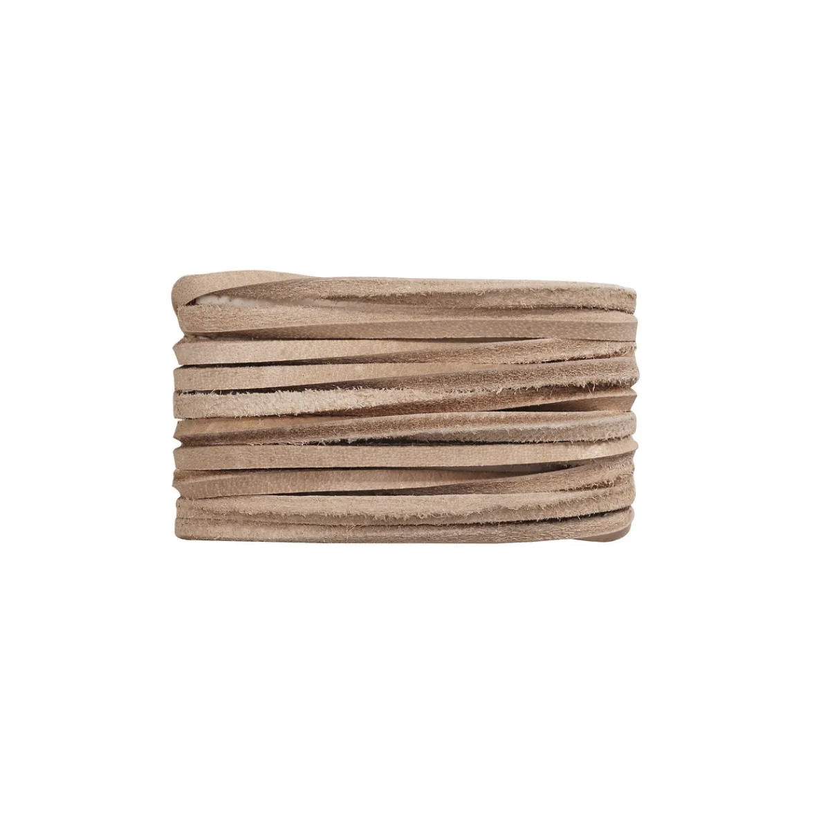 Panduro Jewellery Skinnband 3x3 mm 2 m natur