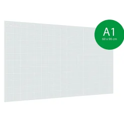 Oklassificerat Skärmatta Altera PRO Line CMP-T A1, transparent med rutmönster, 60×90 cm