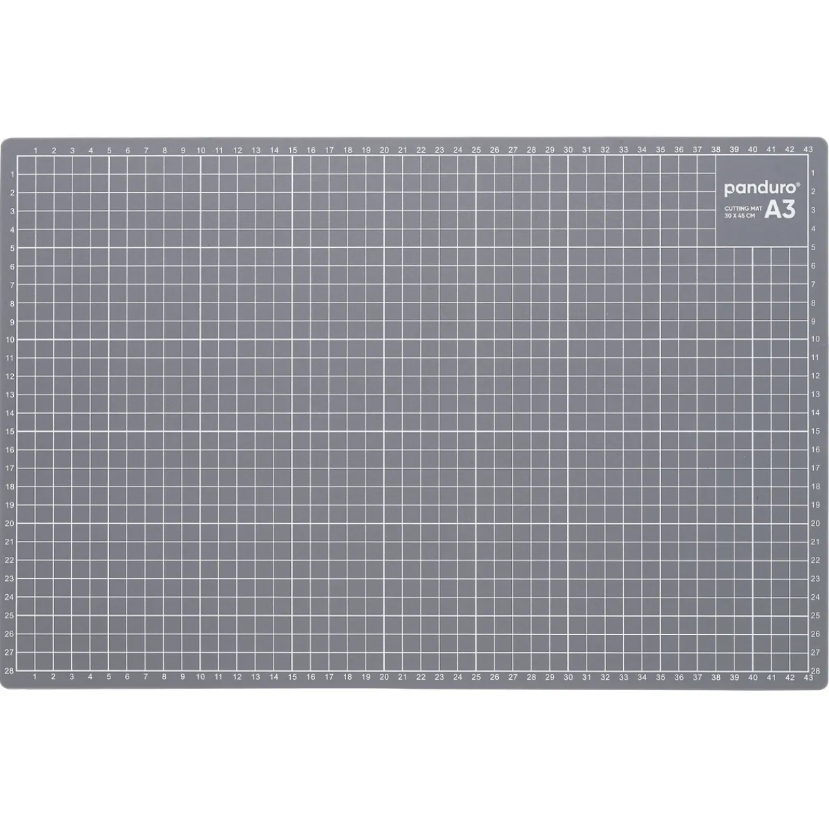 Panduro Hobby Skärmatta 30×45 cm grå | Skärunderlägg