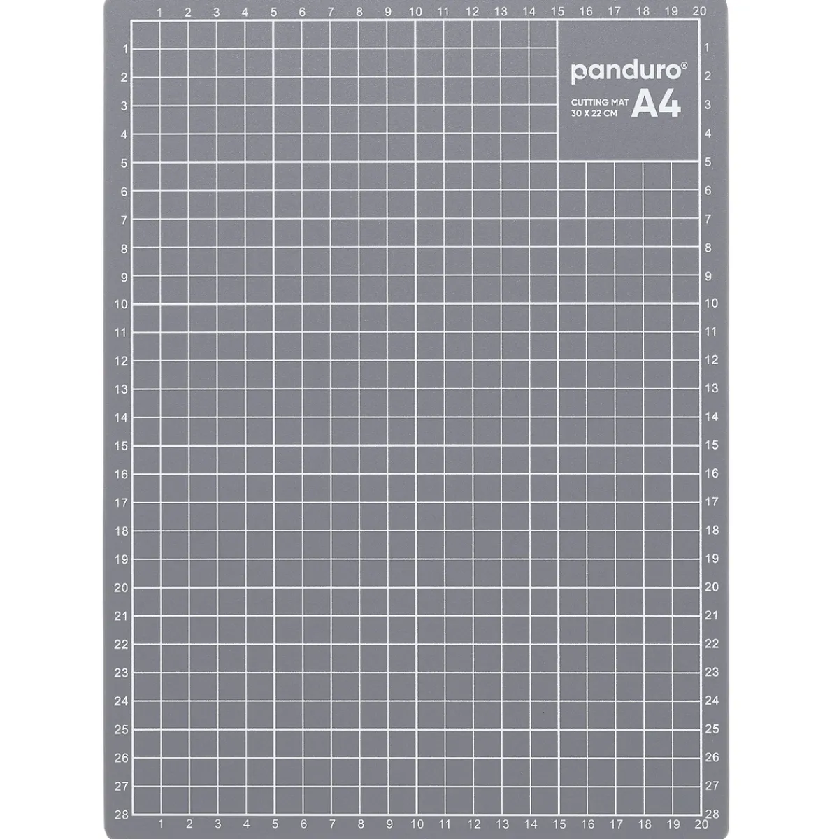 Panduro Hobby Skärmatta 22×30 cm grå | Skärunderlägg