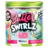 Compound Kings Slime Butter Swirls Jar Apple Green, grönt och vitt slajm. 100 gram | Barn Slime