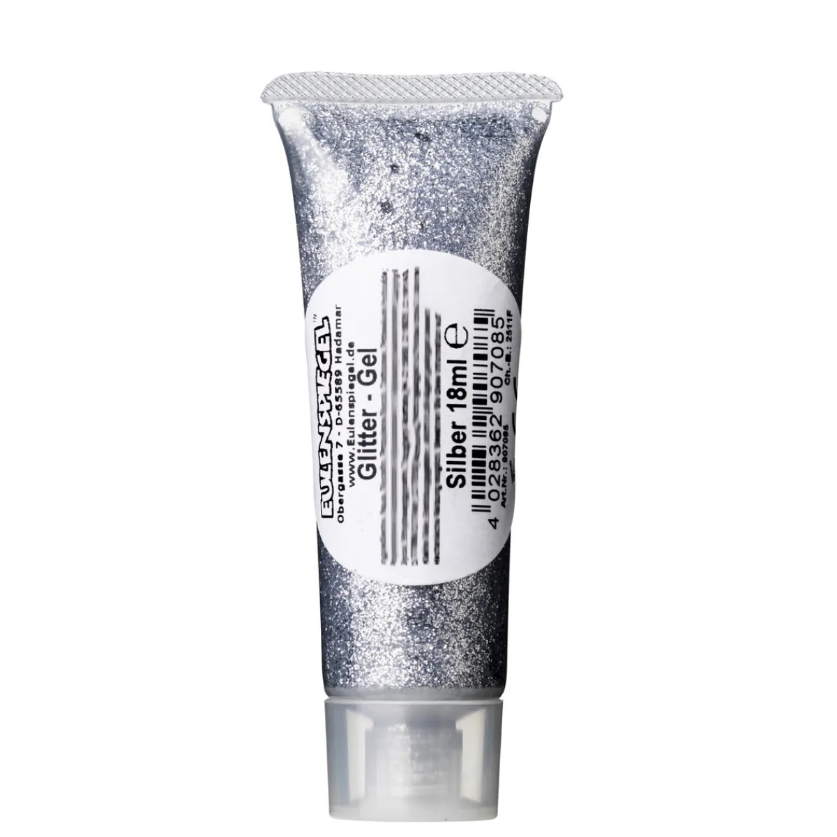 Eulenspiegel Smink glittergel silver | Barn Ansiktsfärg