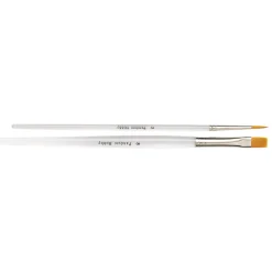 Barn Panduro Hobby Sminkpenslar rund + flat 2 st