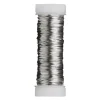 Panduro Jewellery Smycketråd 0,4 mm tjock, 30 m lång – silverfärgad | Metalltråd