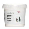 Panduro Hobby Snöpulver med glitter, få julpyntet att snöigt och glittrande. 40 gram