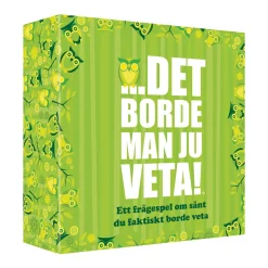 Kylskåpspoesi Spel Det borde man ju veta! | Barn Spel